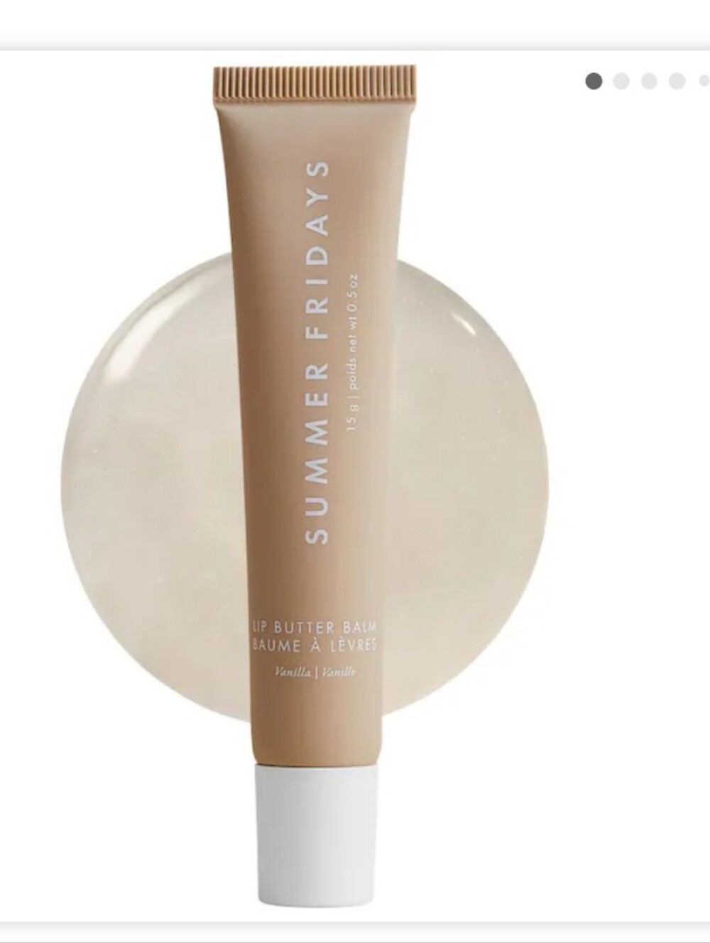 Summer Fridays Lip Butter Balm Vanilla